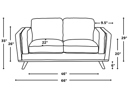 MADDOX CLASSIC LOVESEAT