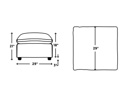 MY CLOUD SLOPE CLASSIC OTTOMAN