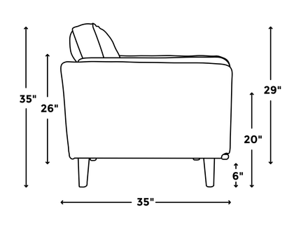 MADDOX CLASSIC LOVESEAT