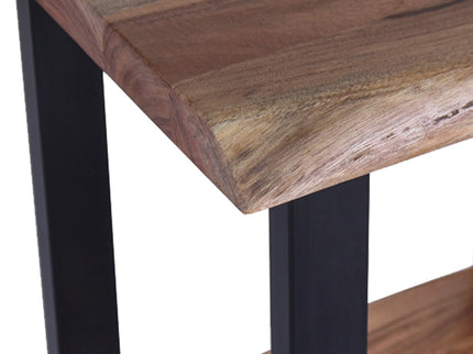 LIVE EDGE END TABLE