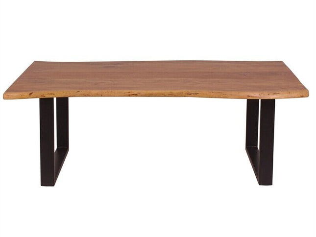 LIVE EDGE COFFEE TABLE 1 TIER